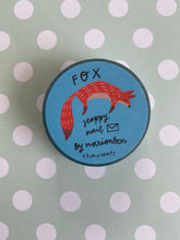 Load image into Gallery viewer, Fox Happy Mail washi tape
