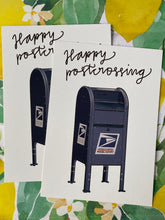Load image into Gallery viewer, Happy postcrossing US mailbox
