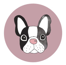 Load image into Gallery viewer, Bob the Dog round stickers
