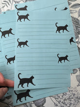 Load image into Gallery viewer, Black cat Letter Sheets
