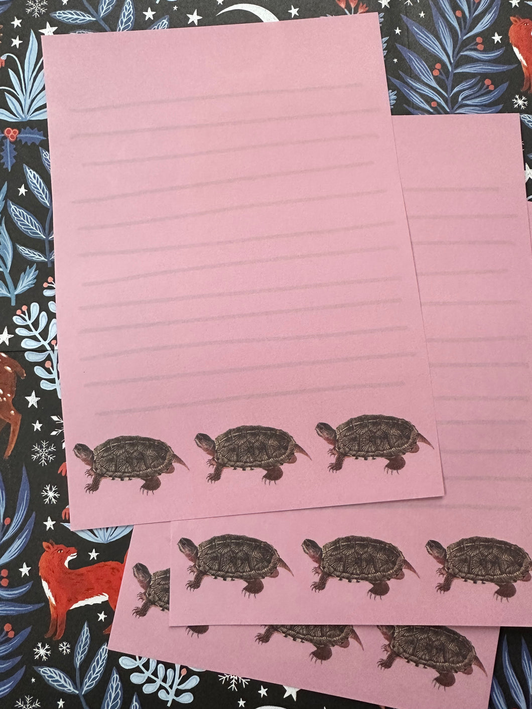 Turtles Letter Sheets