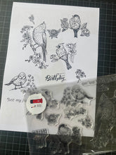Load image into Gallery viewer, Clear stamps birds set

