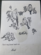 Load image into Gallery viewer, Clear stamps birds set
