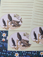 Load image into Gallery viewer, Vintage Owls Letter sheets
