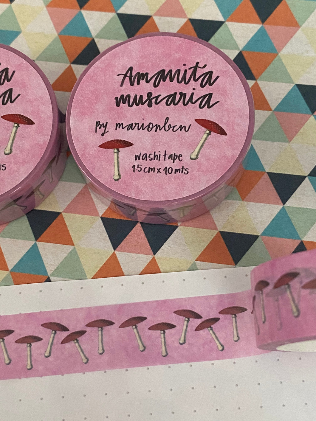 Amanita muscaria washi tape