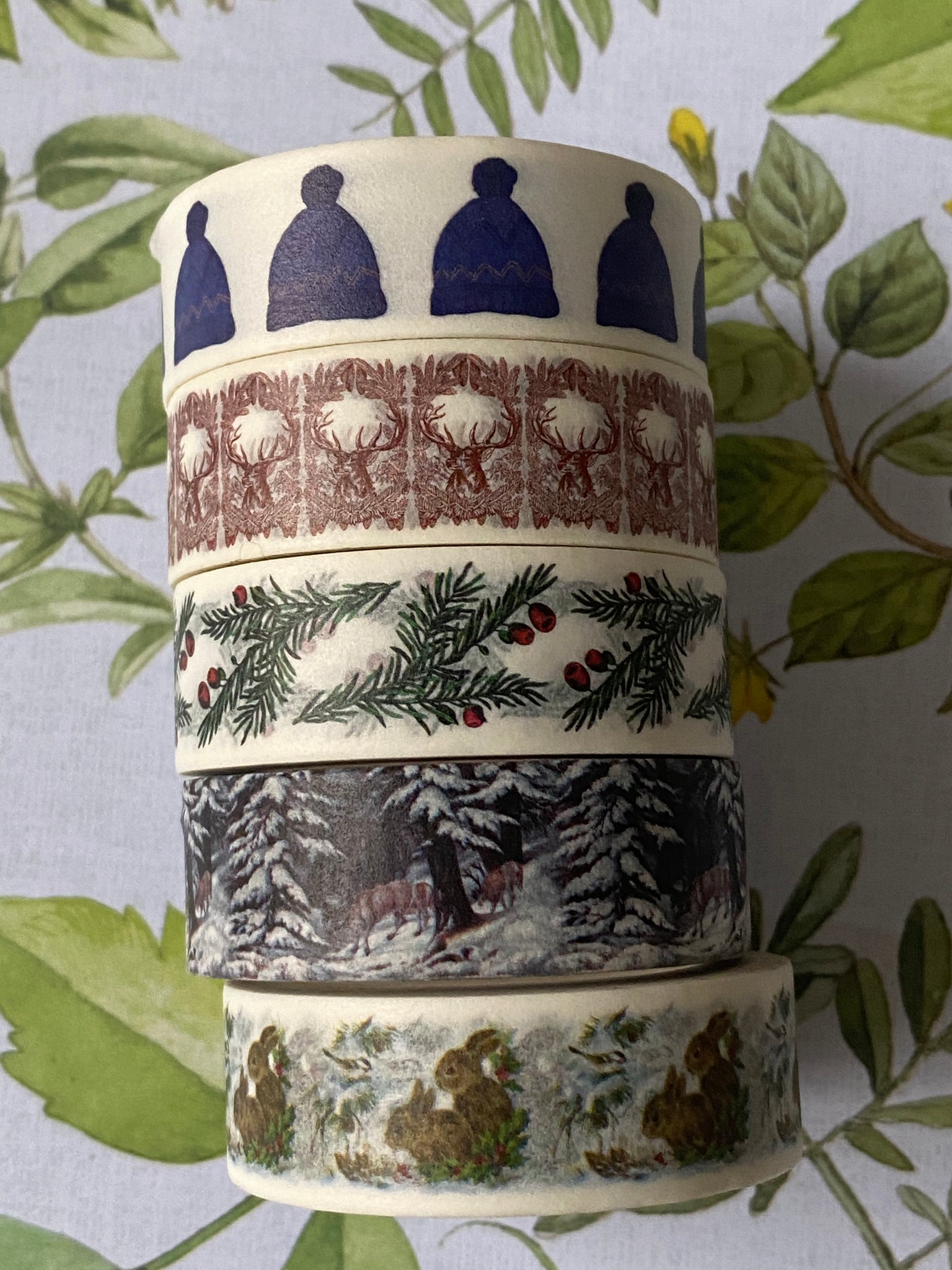 Winter washi tape collection