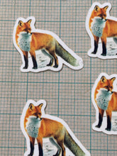Load image into Gallery viewer, Fox vinyl stickers

