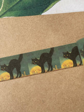 Load image into Gallery viewer, Halloween cat washi tape
