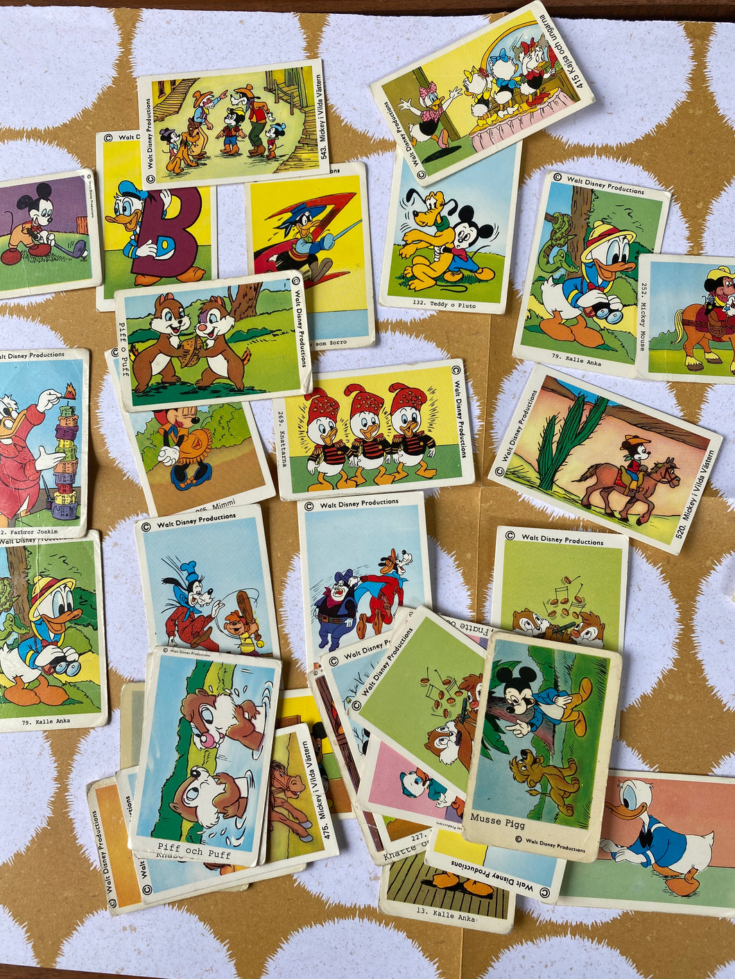 Vintage Disney cards