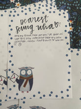 Load image into Gallery viewer, Astrid the owl letter sheets
