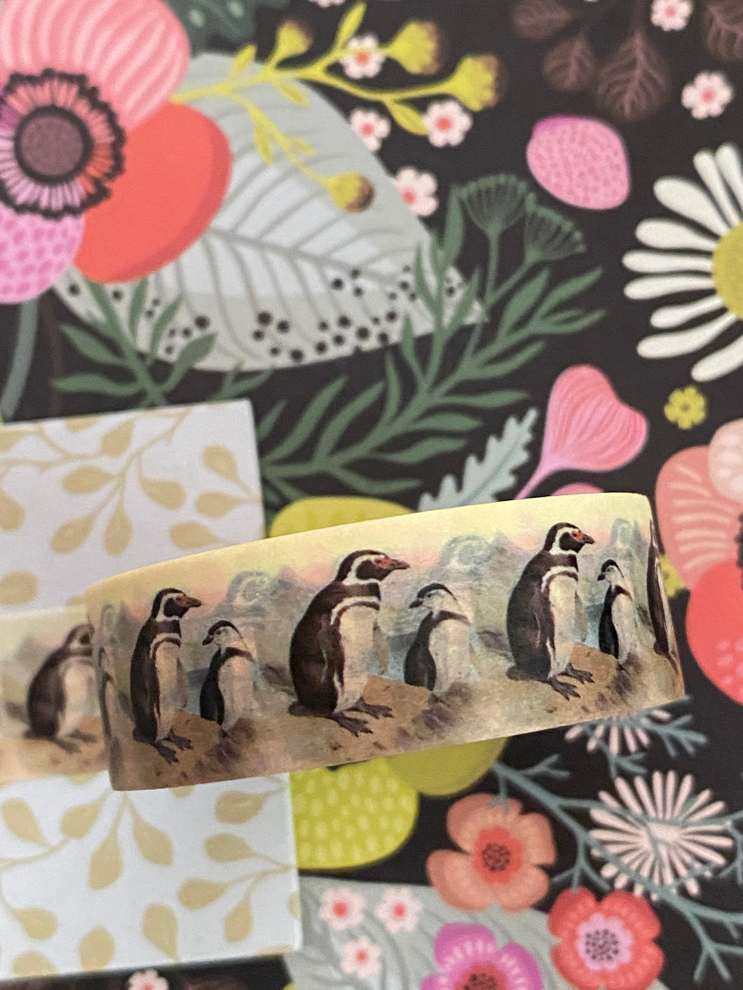 Happy Penguins Washi Tape