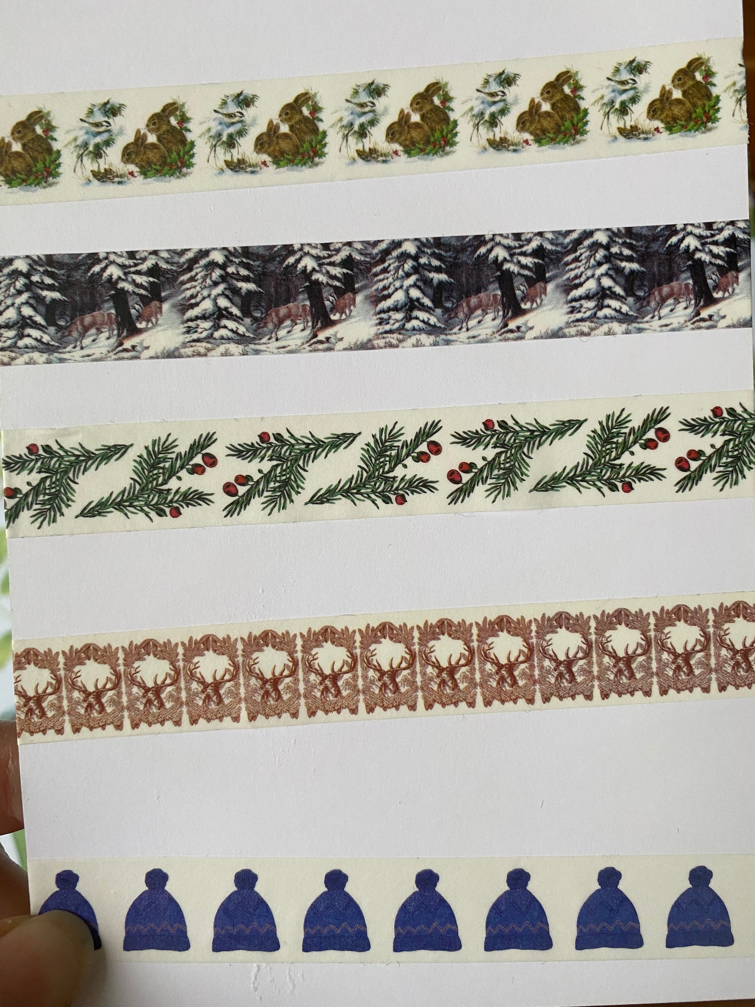 Tree Winter Washi Tape - out of stock