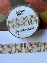Load image into Gallery viewer, Dragonflies washi tape

