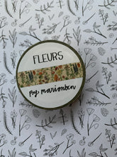 Load image into Gallery viewer, FLEURS washi tape
