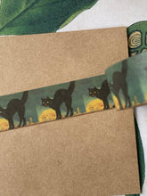 Load image into Gallery viewer, Halloween cat washi tape
