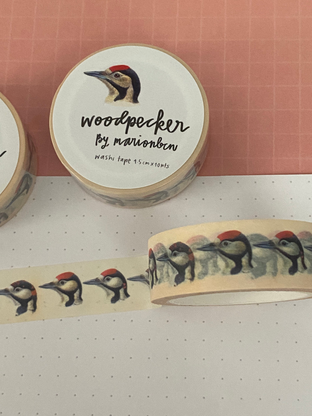 Woodpecker washi tape