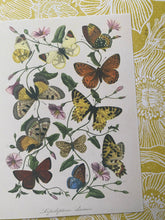 Load image into Gallery viewer, Butterflies postcard
