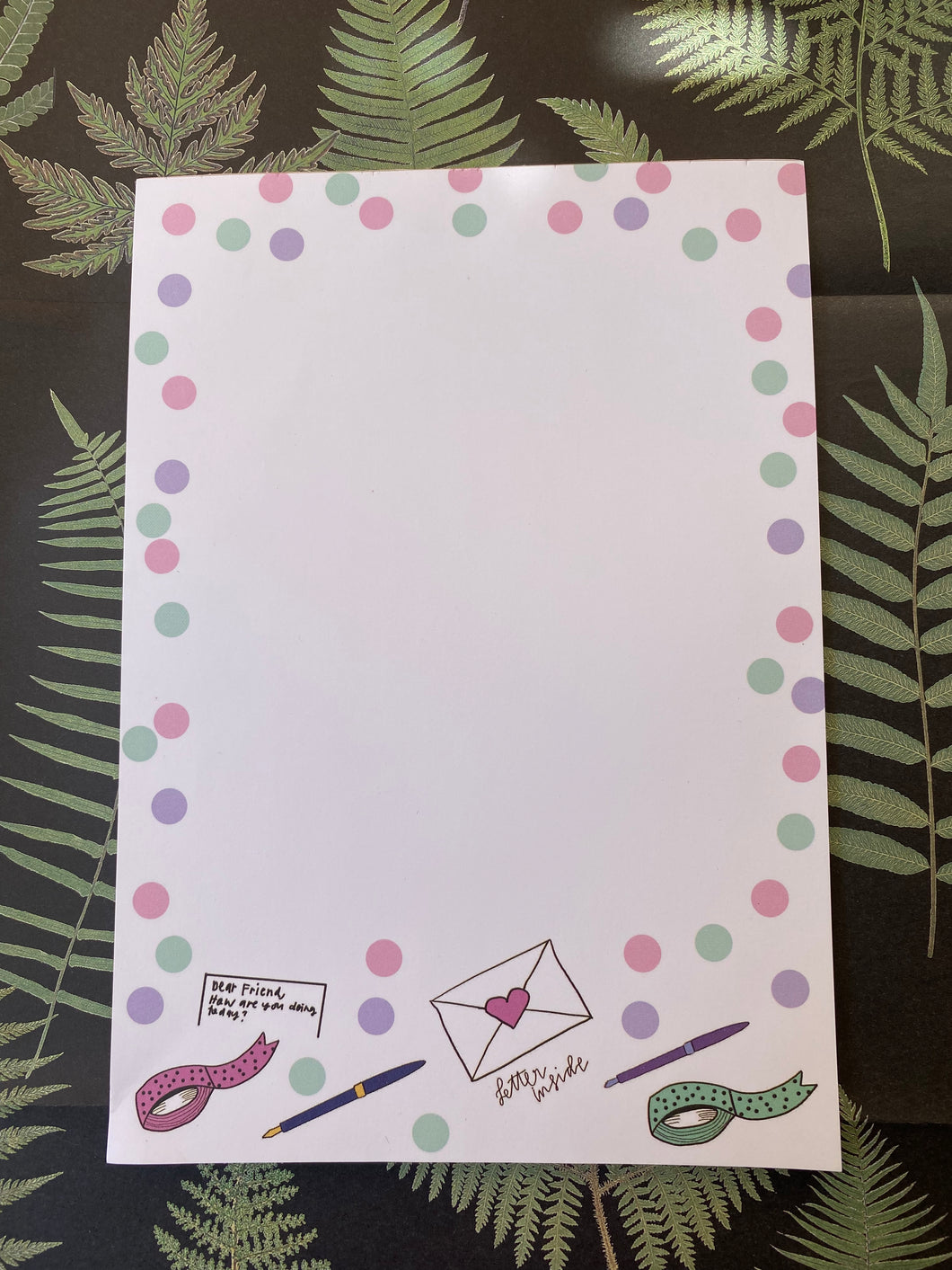Stationery love letter pad