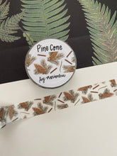 Load image into Gallery viewer, Pine Cone washi tape
