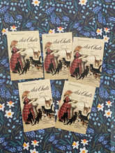 Load image into Gallery viewer, Steinlen Cats small postcards pack of 5
