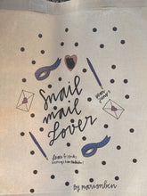Load image into Gallery viewer, Snail mail  lover tote bag
