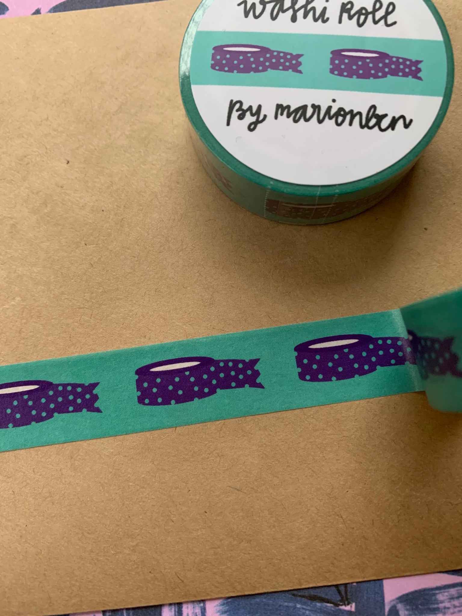 Washi tape roll by Marionbcn