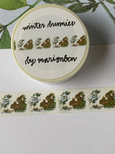 Load image into Gallery viewer, Winter Bunnies washi tape
