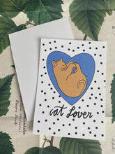 Load image into Gallery viewer, Cat Love postcard
