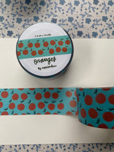 Load image into Gallery viewer, Oranges Wide Washi tape
