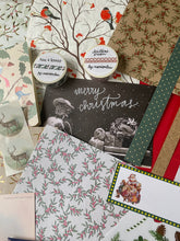 Load image into Gallery viewer, Xmas snail mail kit plus
