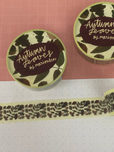 Load image into Gallery viewer, Autumn leaves Washi tape
