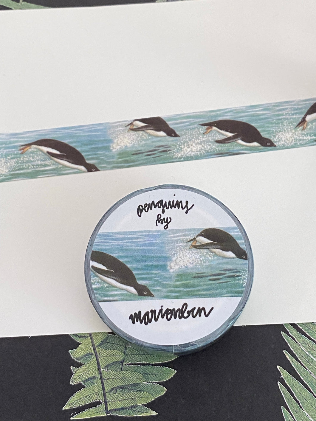 Penguins Washi tape