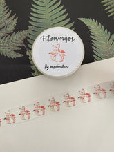 Load image into Gallery viewer, Flamingos washi tape
