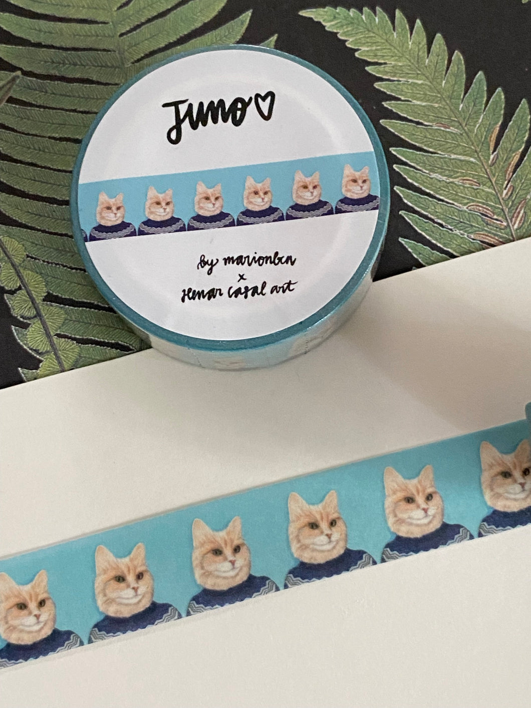 Juno in Sweater Washi tape