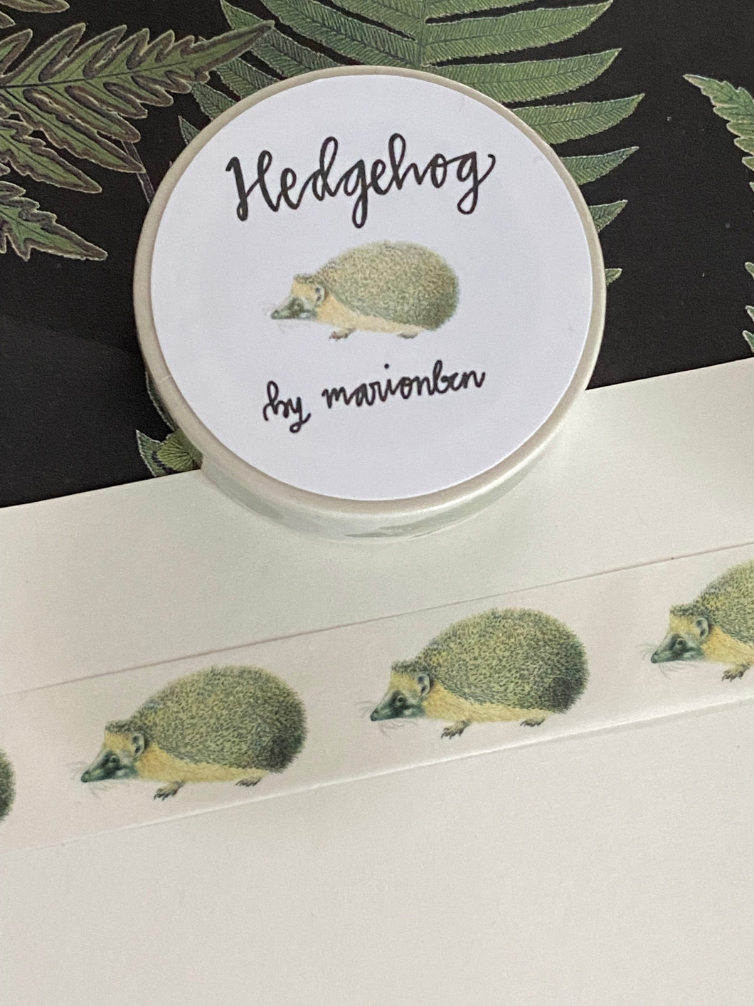 Hedgehog Washi tape
