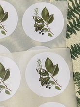 Load image into Gallery viewer, Botanicals round stickers
