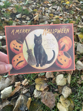 Load image into Gallery viewer, Vintage Halloween postcard
